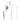 Casti audio cu fir Baseus H06 Encok, Alb