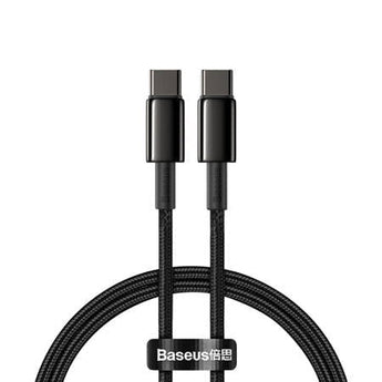 (Resigilat) Cablu USB-C la USB-C Baseus Tungsten, 100W, 1m