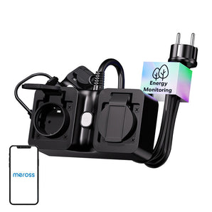 Priza inteligenta exterior WiFi (Matter) Meross MOP320MA-EU, IP44