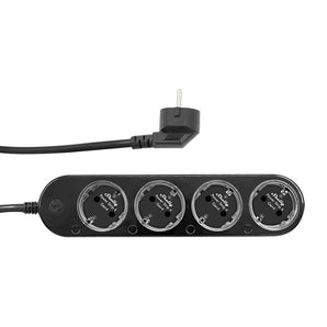Prelungitor Smart Shelly 4 Gen4 Zigbee/Matter, 12A negru