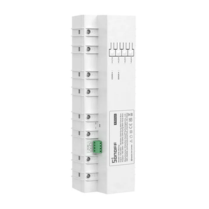 Unitate secundara Sonoff SPM-4Relay, 20A/circuit, monitorizare energie