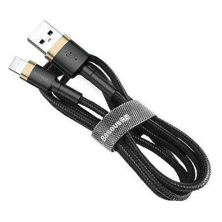 Cablu USB-A la iP BASEUS Cafule Durable Nylon