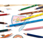 Set creioane colorate si markere