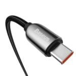 Cablu USB-C la USB-C cu display Baseus