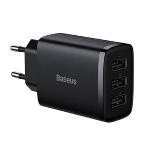 Incarcator Baseus Compact 3 x USB-A