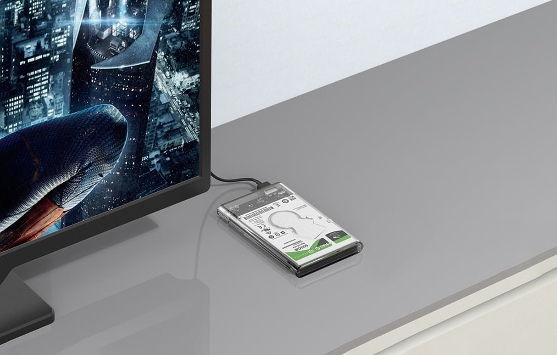 Rack extern HDD/SSD ORICO 2139C3G2, 2,5 inchi, USB-C - Smart Volt