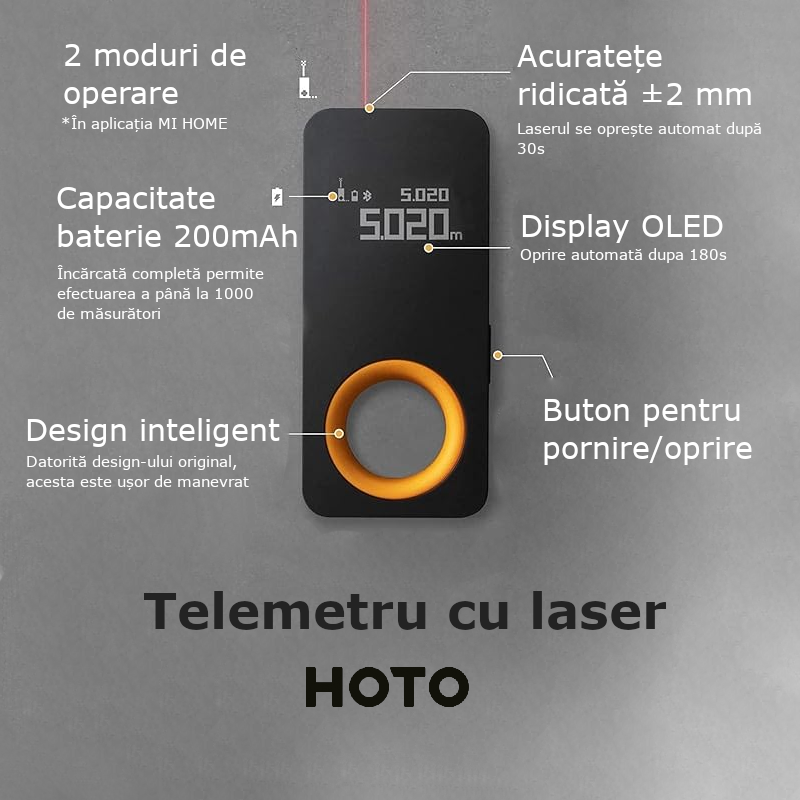 Telemetru cu laser HOTO